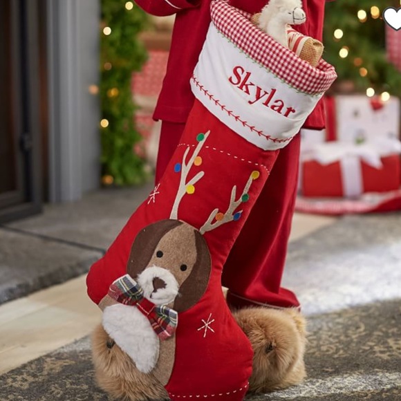 Pottery Barn Dog Stockingnull